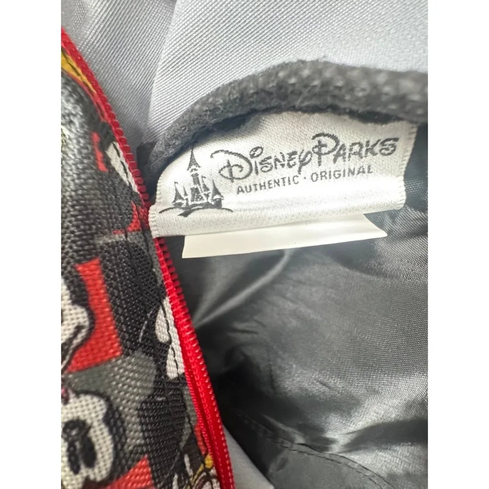 Disney Walt‎ Disney World Mickey Mouse All Over Print Backpack Red Yellow New